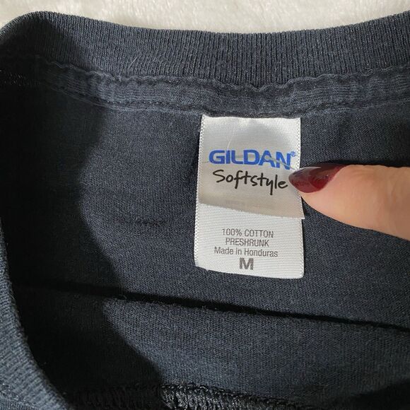 Y2K Fall Out Boy Cropped Band-T Sz M Young Blood Chronicles We Silence The Noise - Picture 4 of 6